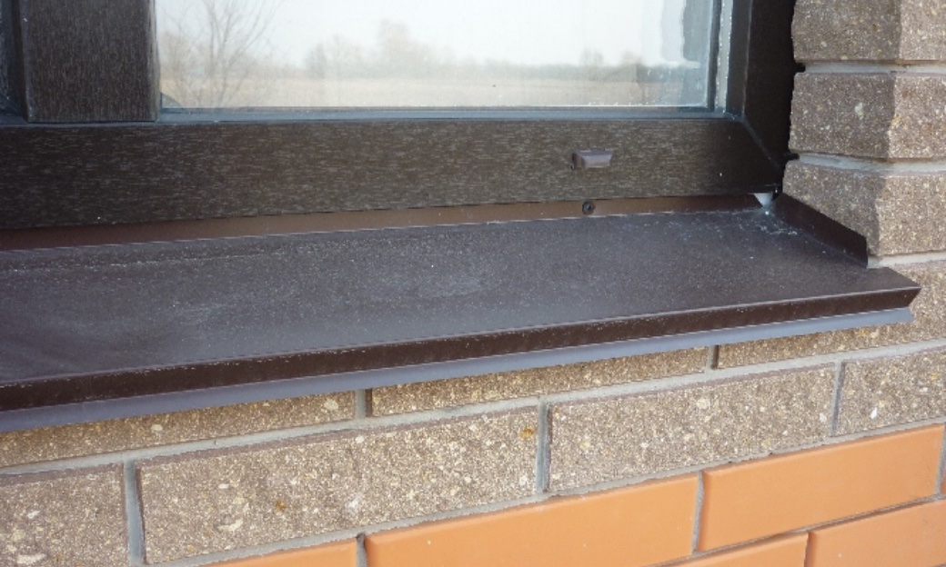 встановити відливи на вікна